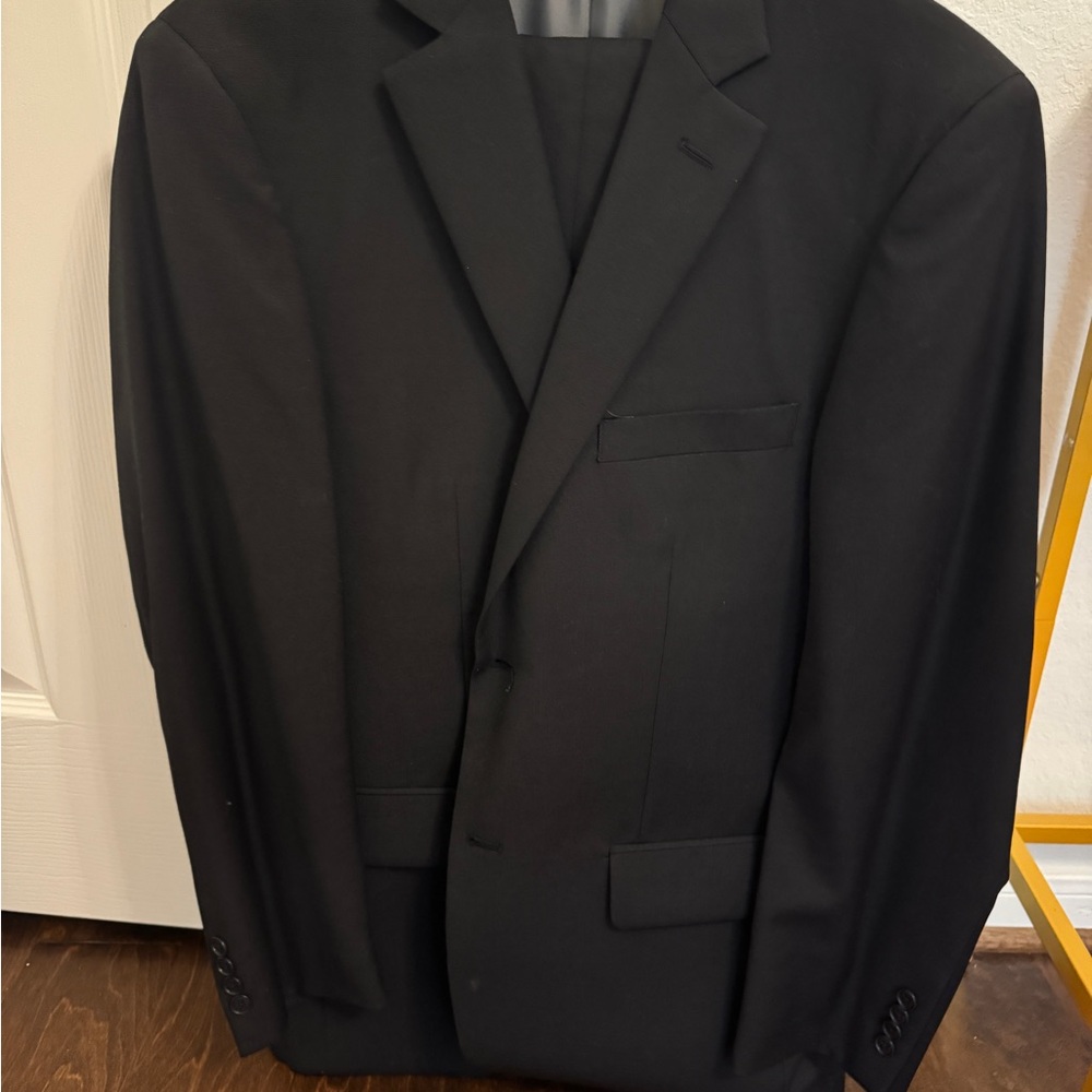 Elegant Black Men's Suit Jacket